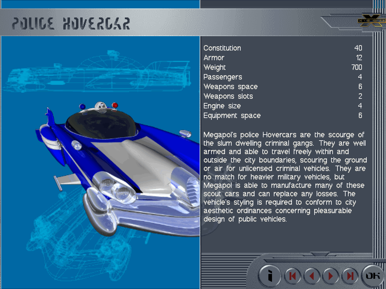 Police Hovercar